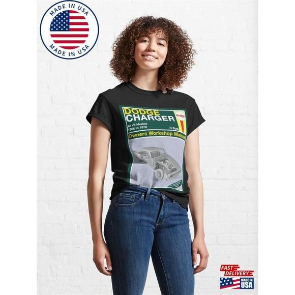 Other - Dodge Charger Owners Workshop Manual Classic T-Shirt Unisex